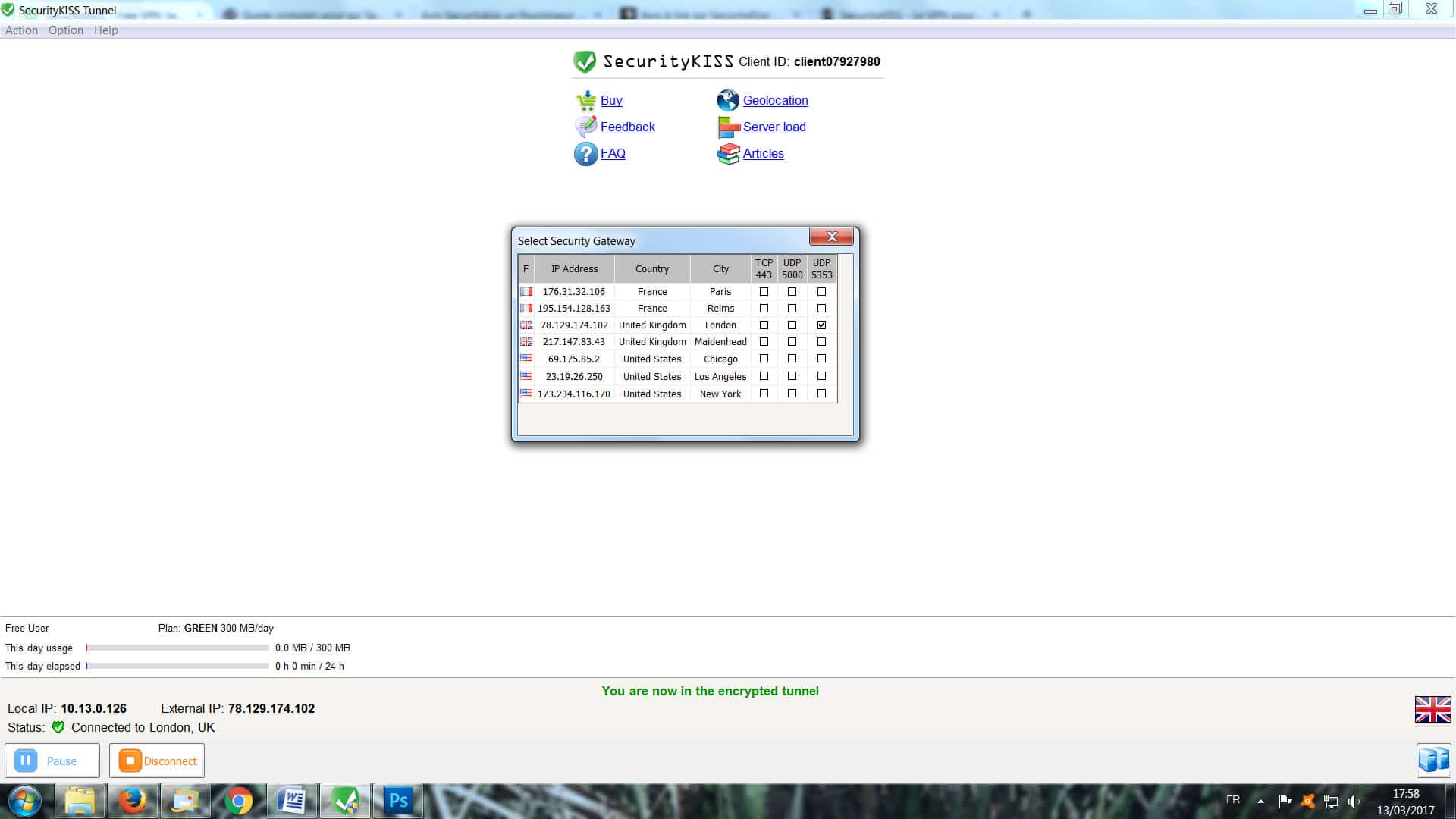 Security Kiss VPN