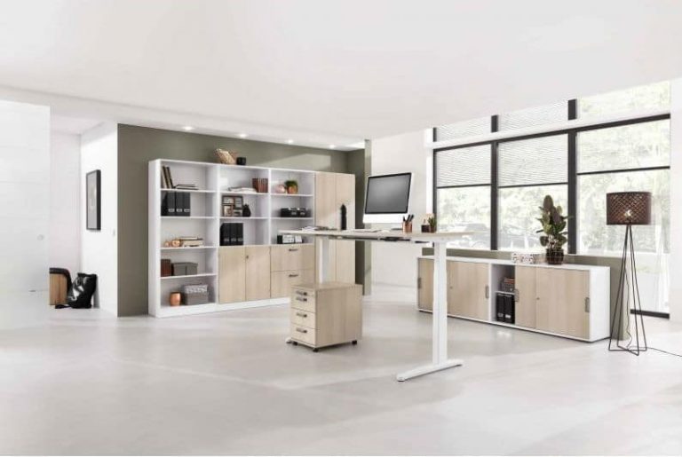 ErgoAktiv Bureau assis debout